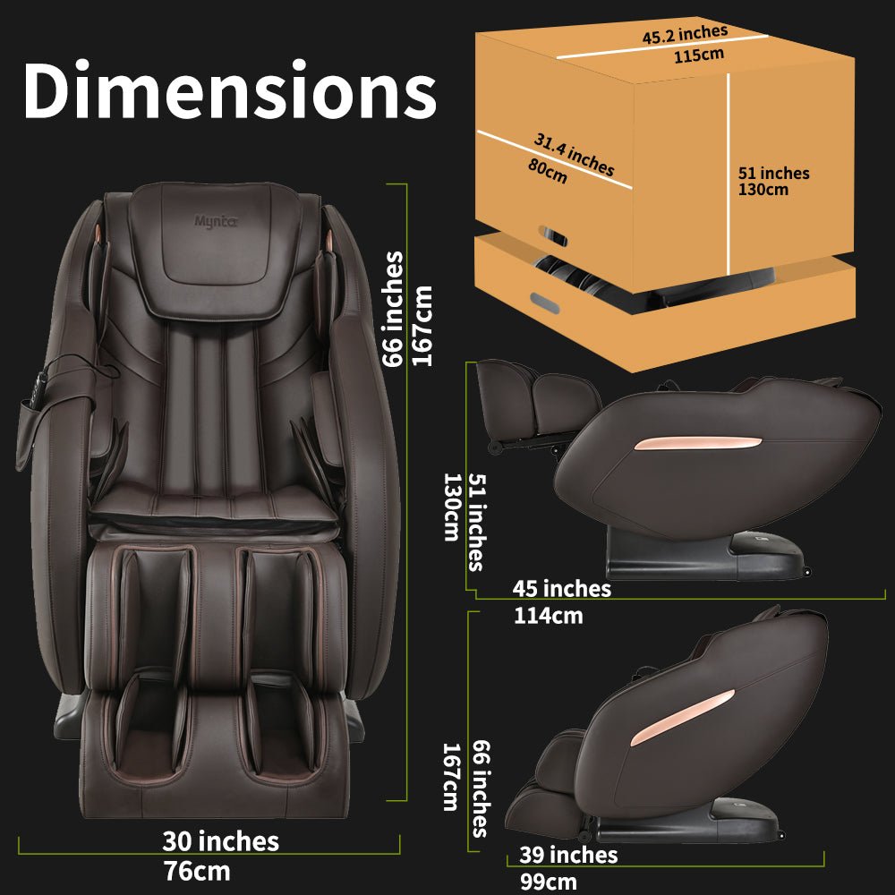 Full Body 3D Massage Chair with Thai Stretch & Zero Gravity