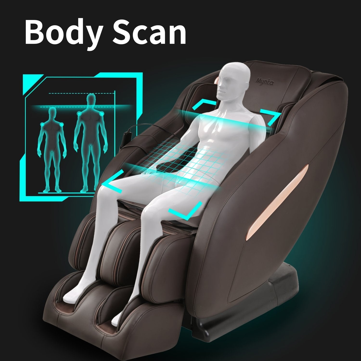 Full Body 3D Massage Chair with Thai Stretch & Zero Gravity