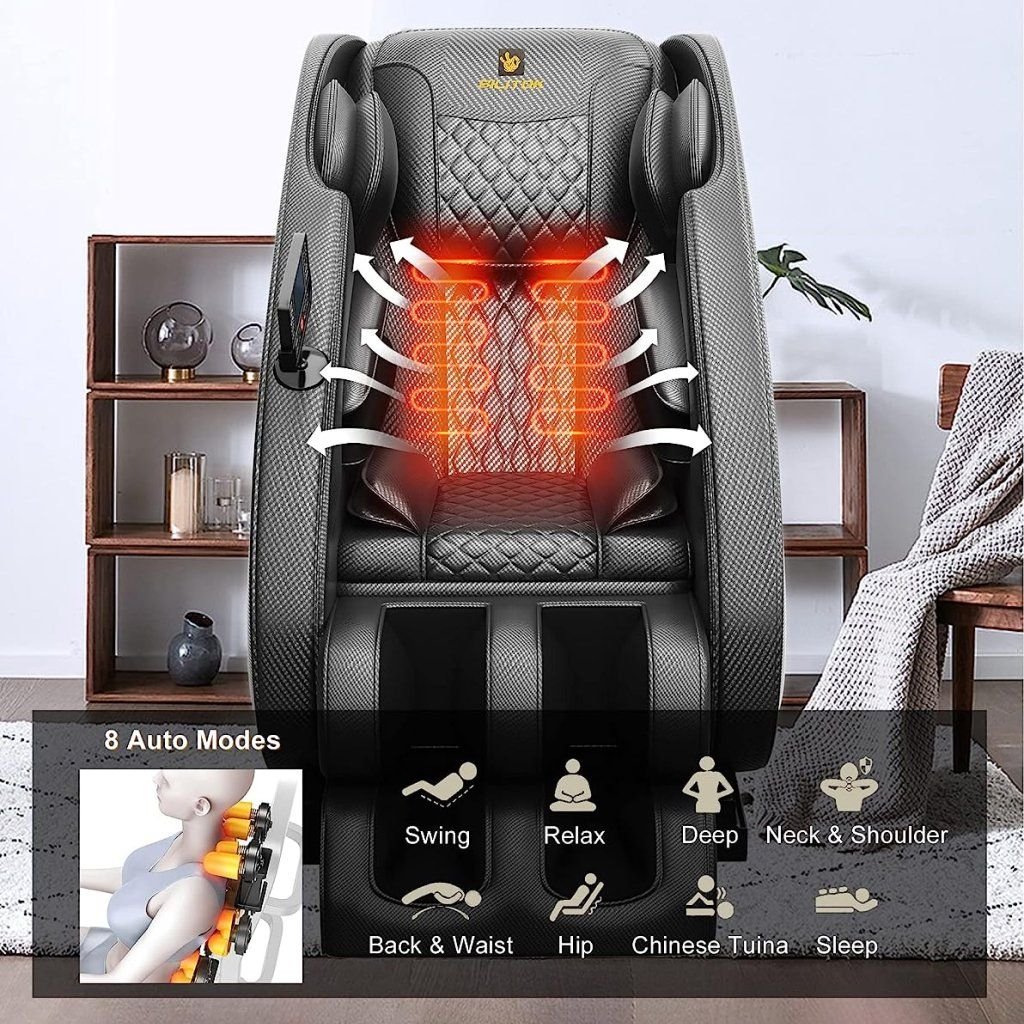 Zero Gravity Full Body Massage Recliner with Heating & Bluetooth Speaker - DoopoxStore