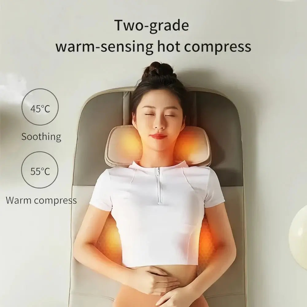 Electric Heated Massage Mattress for Full Body Relaxation - DoopoxStore